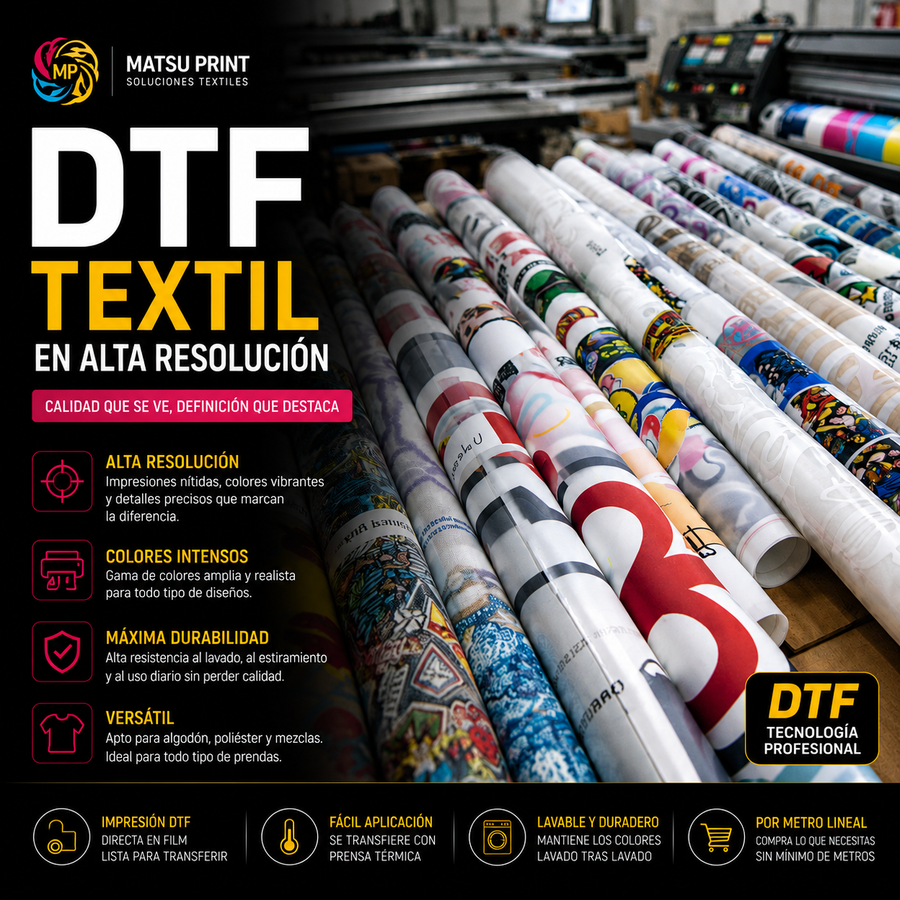 DTF Textil sube tu diseño
