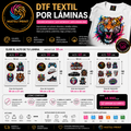 DTF textil por laminas (sube tu diseño listo)